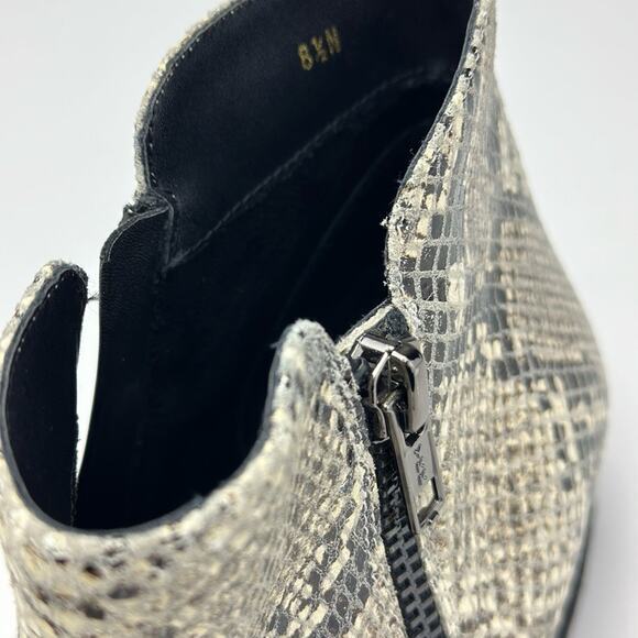 Vaneli snake print leather booties size 8.5 - Picture 5 of 8